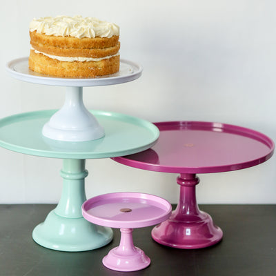 Large Mint Melamine Cake Stand