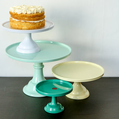 Large Mint Melamine Cake Stand