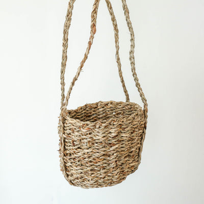 Sangdi Seagrass Hanging Planter - Small
