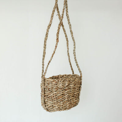 Sangdi Seagrass Hanging Planter - Small