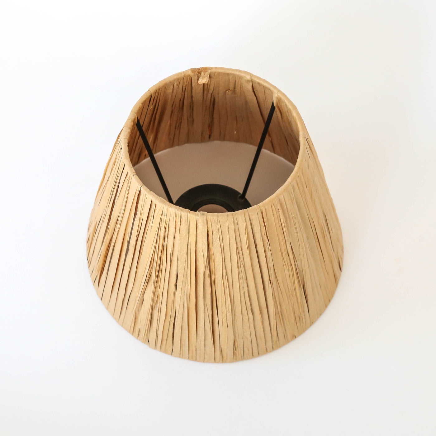 Sandesh Raffia Lampshade - Small