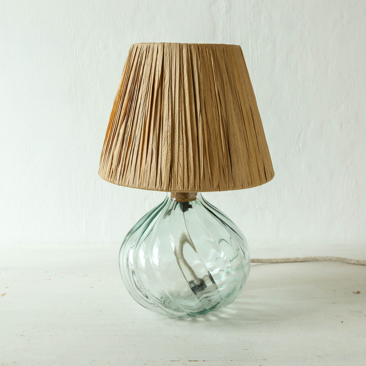 Sandesh Raffia Lampshade - Small