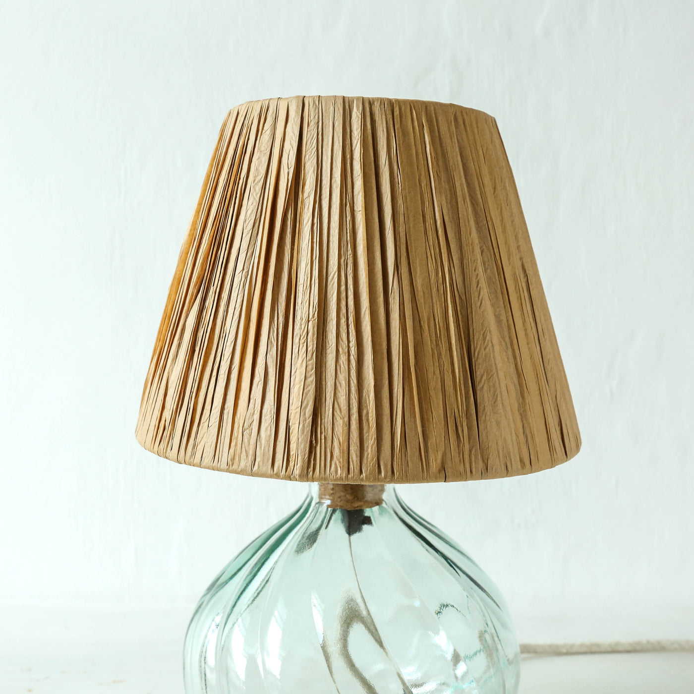 Sandesh Raffia Lampshade - Small