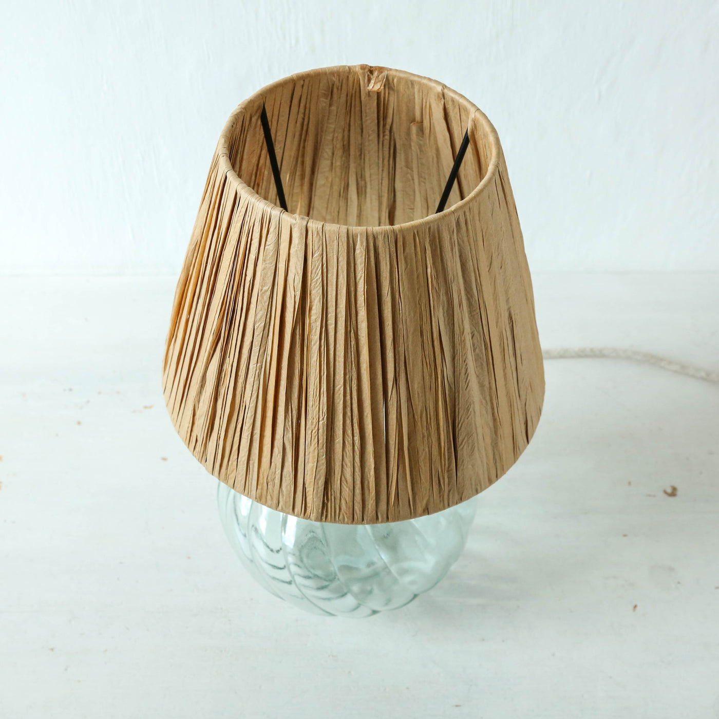 Sandesh Raffia Lampshade - Small