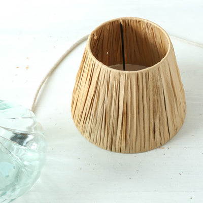Sandesh Raffia Lampshade - Small