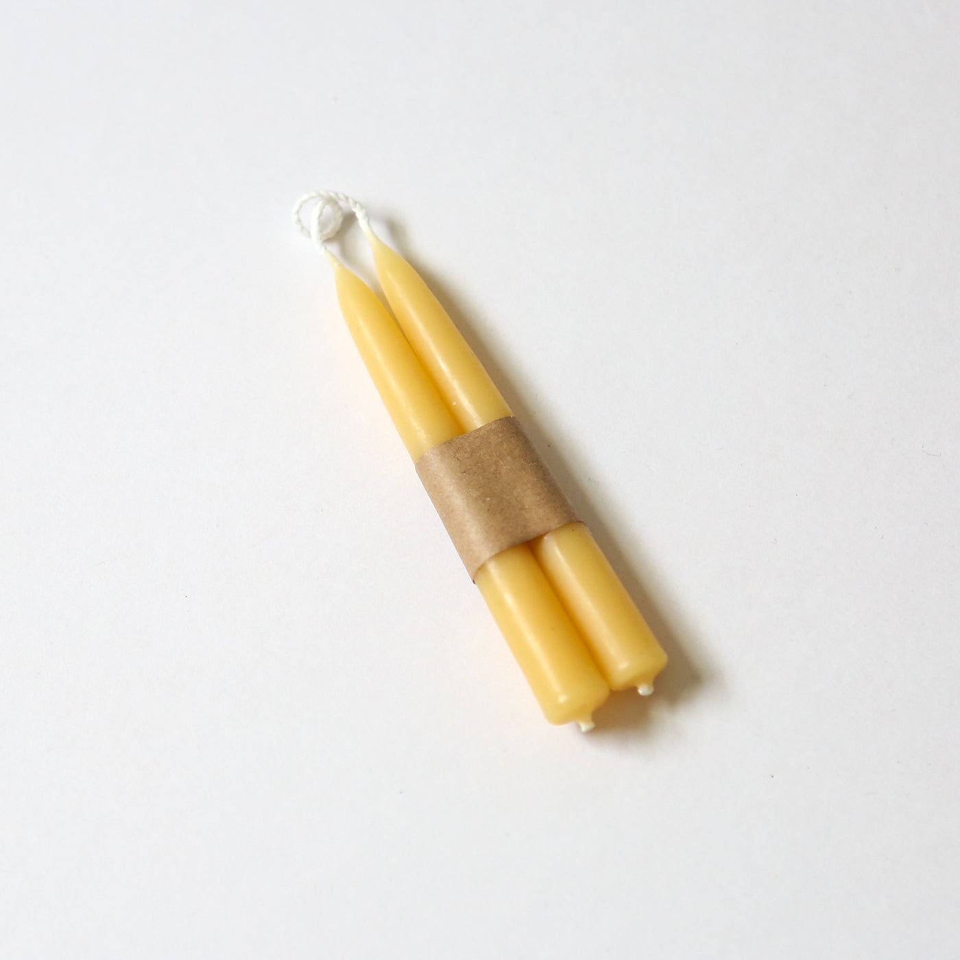 Mini Beeswax Hand Dipped Candles (Taper)