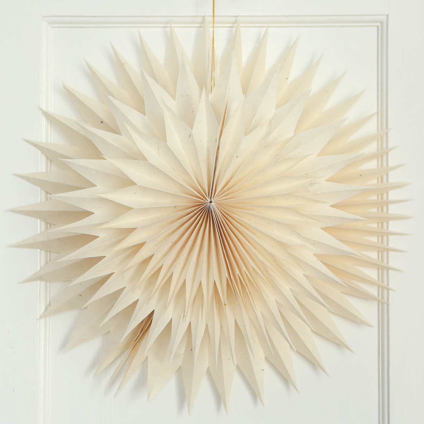 47cm 'Frost' Hanging Paper Star