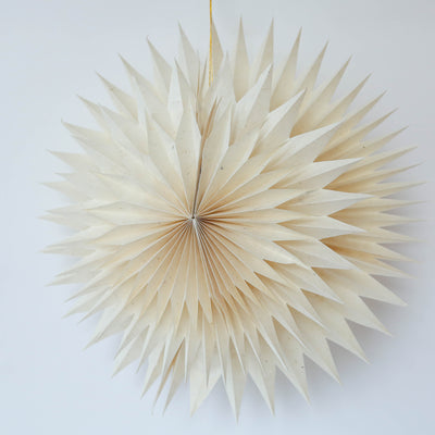 47cm 'Frost' Hanging Paper Star