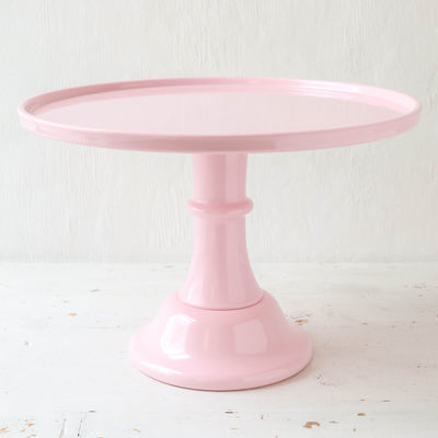 Large Pink Melamine Cake Stand