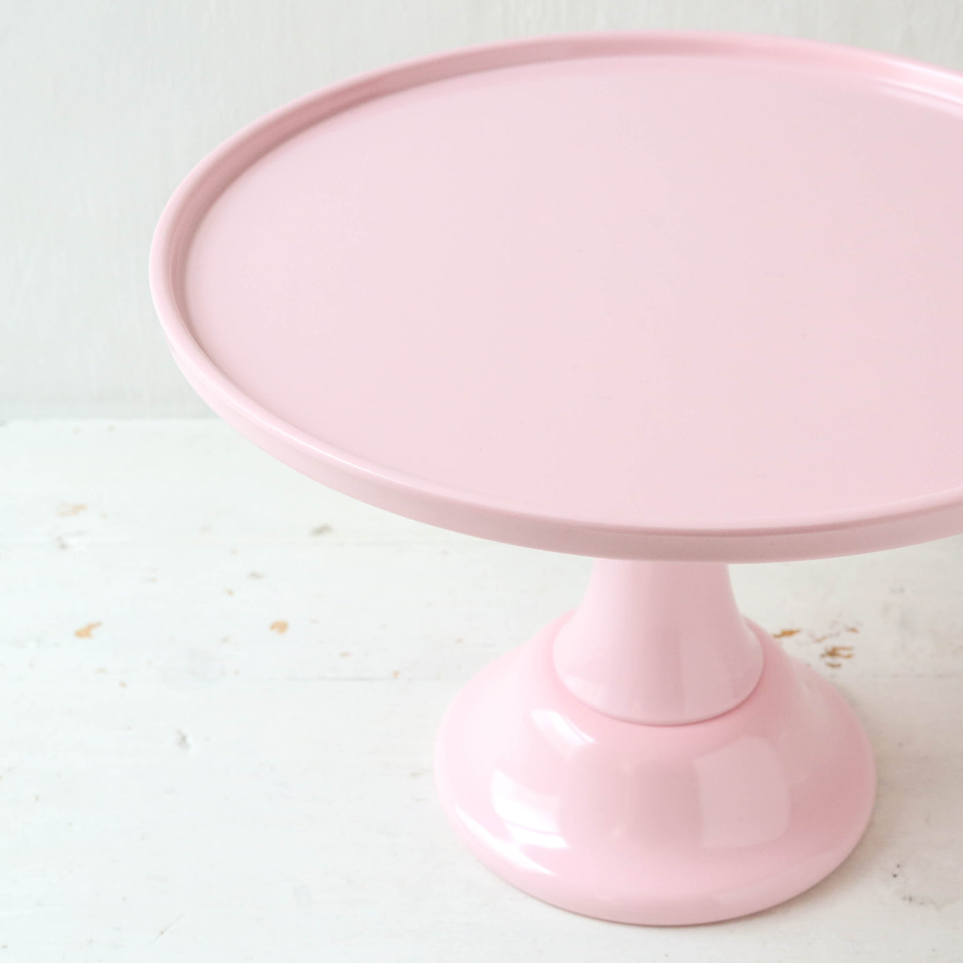 Large Pink Melamine Cake Stand