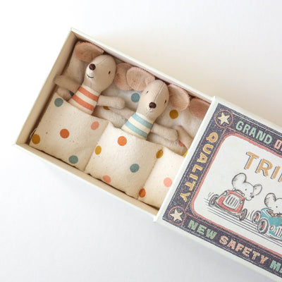 Baby Mice Triplet Toys in Matchbox