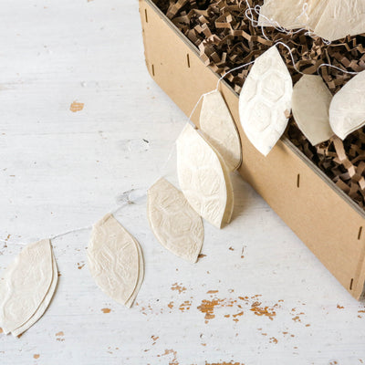 Paper Nature Christmas Garland