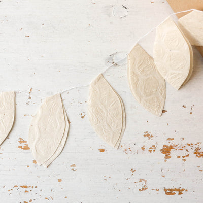 Paper Nature Christmas Garland