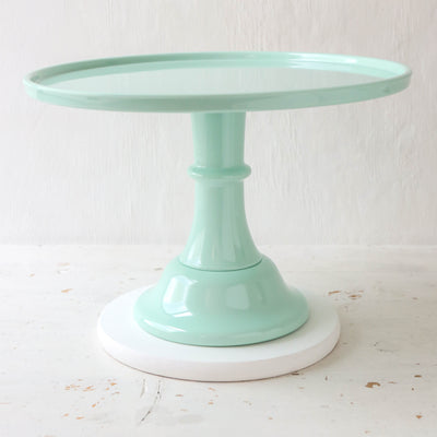 Large Mint Melamine Cake Stand