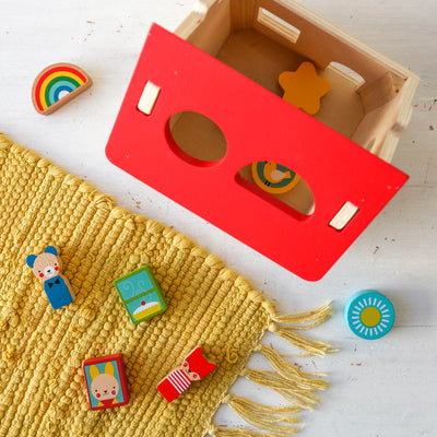 Wooden House Shape Sorter