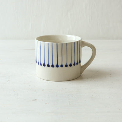 Iba Ceramic Mug - Small Indigo