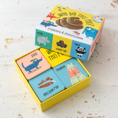 Who Did This Poo?: A Matching & Memory Game