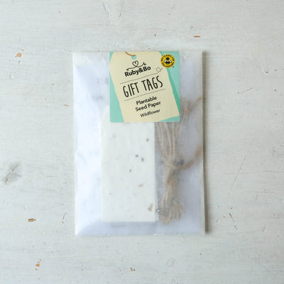 Plantable Seed Paper Gift Tags - Pack of 10