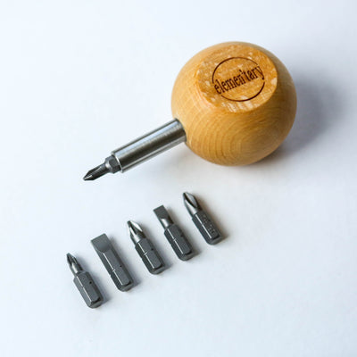 Traditional Hardwood Screwdriver Set - No.2