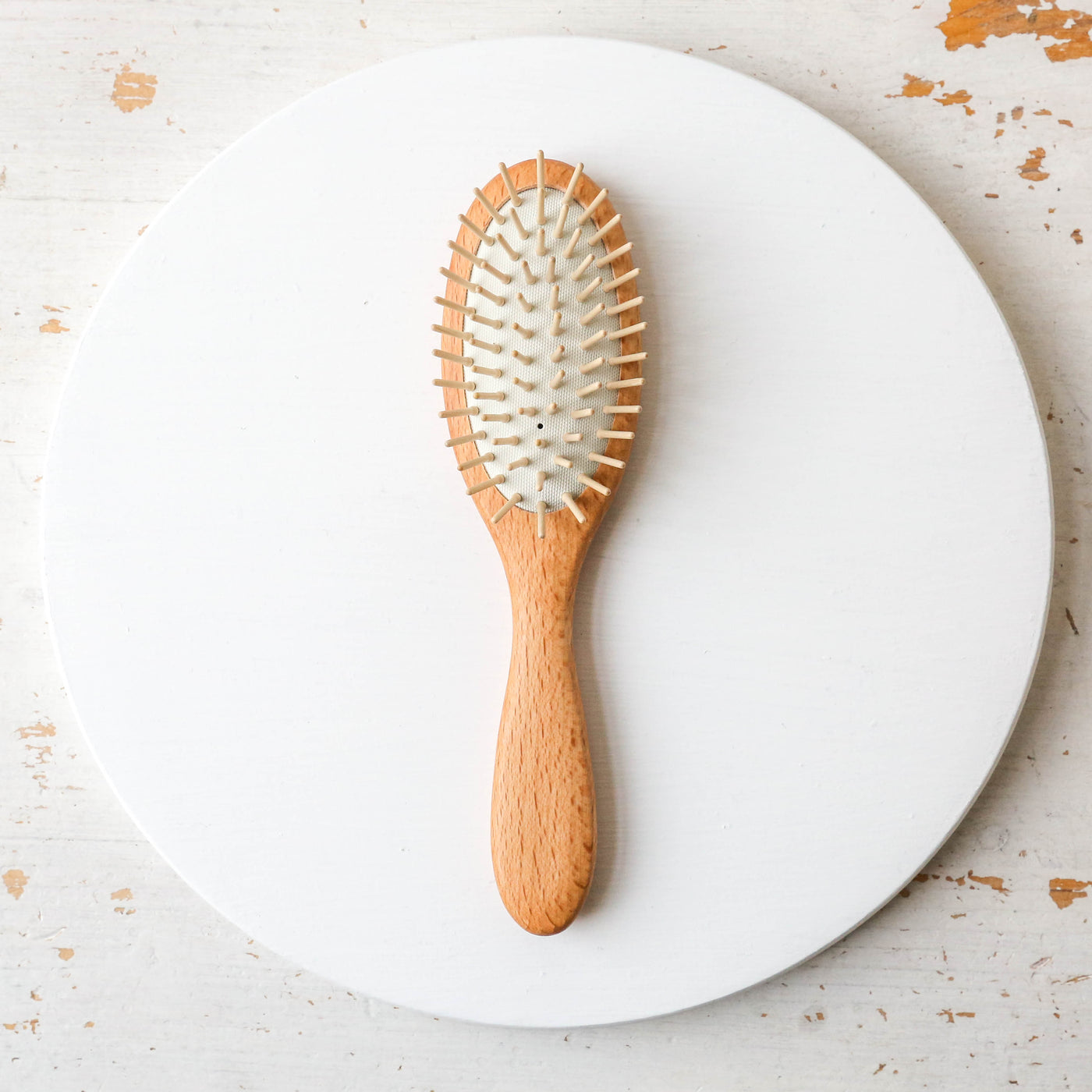 Waxed Beechwood Hair Brush