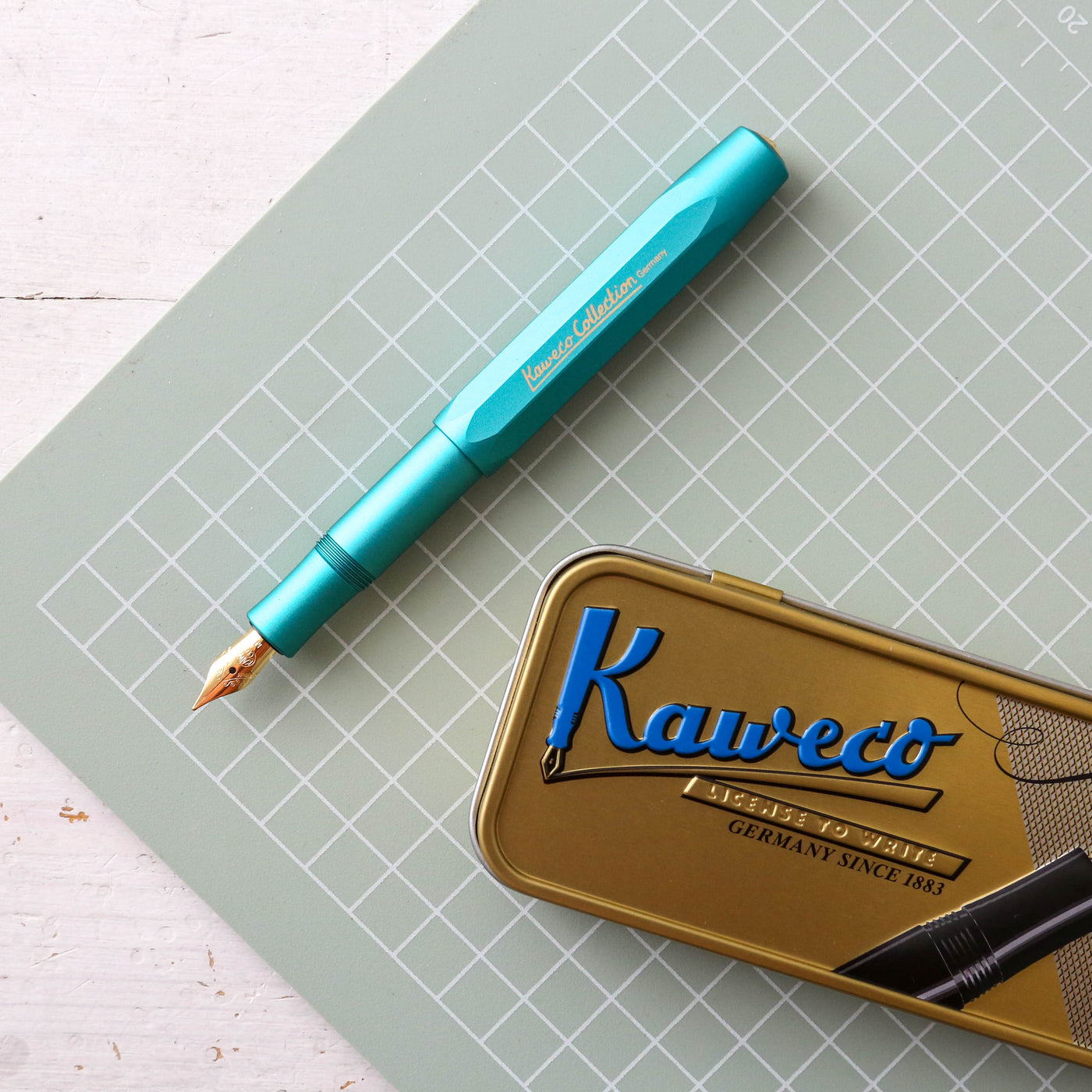 Kaweco Collection Fountain Pen - Iguana Blue