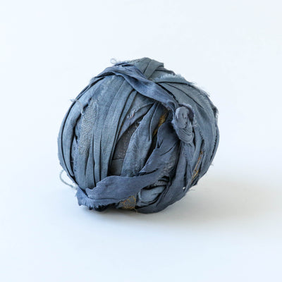 25m Ball of Recycled Silk Ribbon