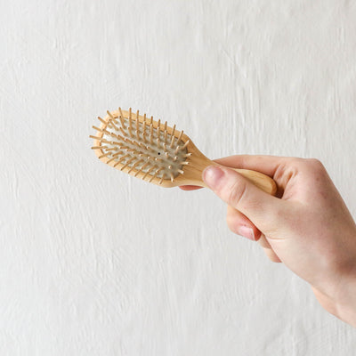 Pocket Wooden Hair Brush