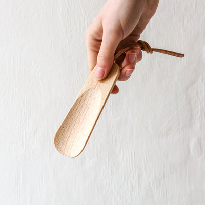 Mini Beechwood Shoe Horn