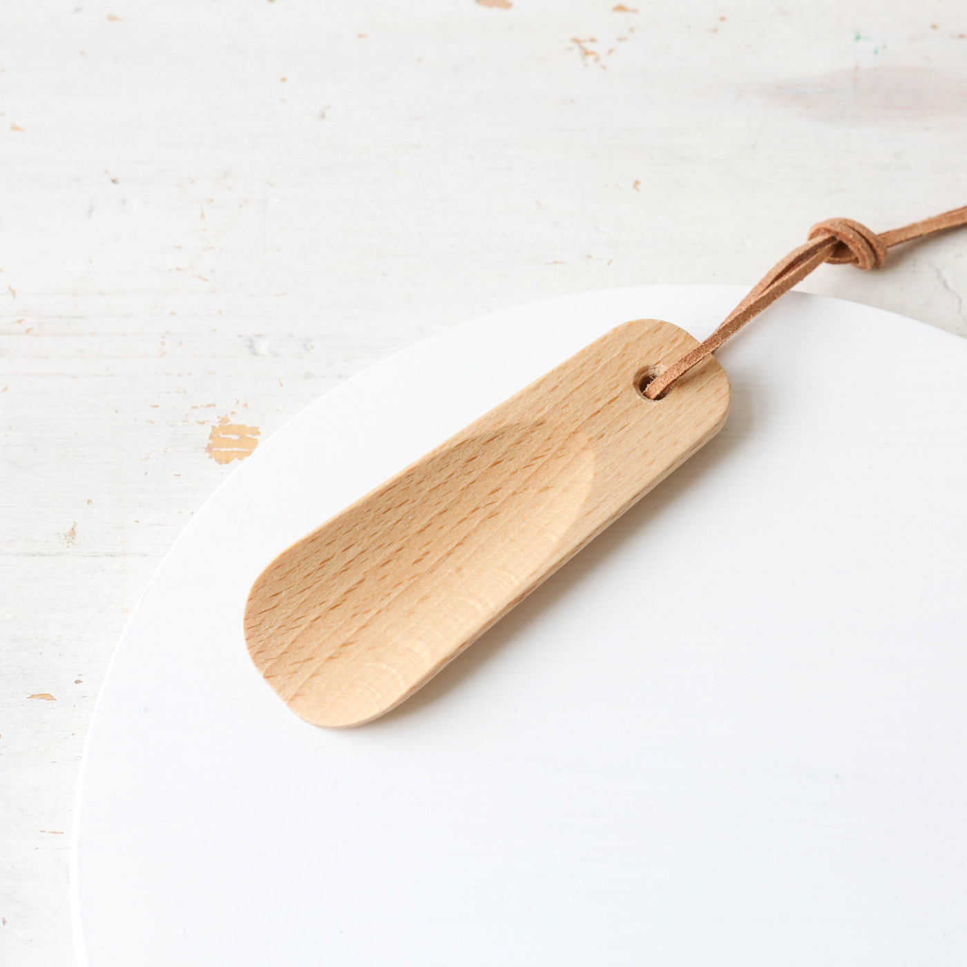 Mini Beechwood Shoe Horn