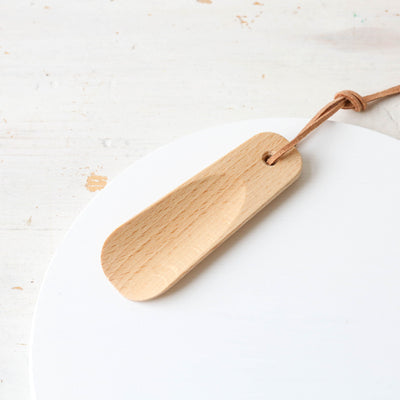 Mini Beechwood Shoe Horn