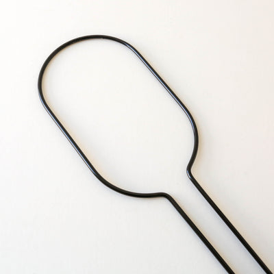 Mini Black Plant Stake - Hoop