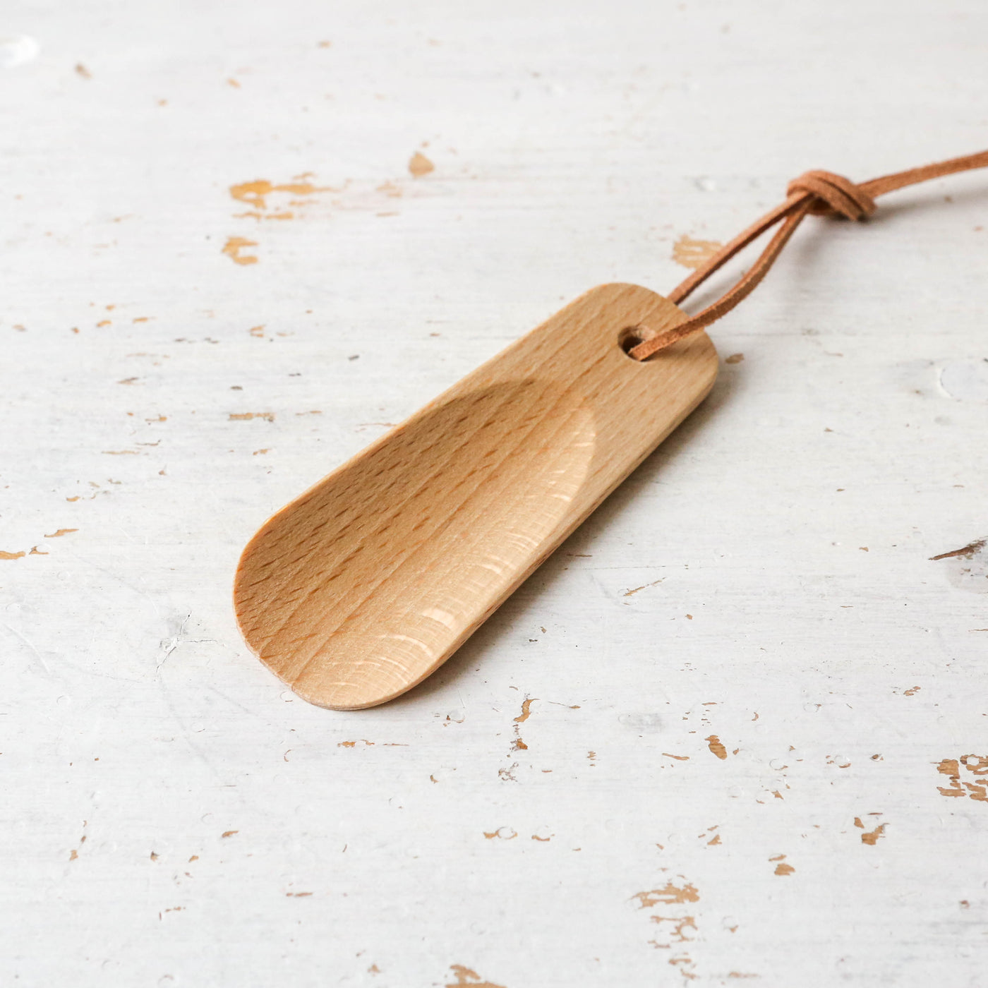 Mini Beechwood Shoe Horn