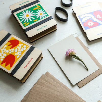 Pocket Flower Press - Coloured