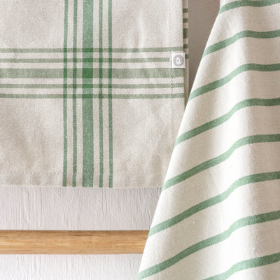 Pair of Chef Tea Towels - Green