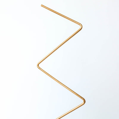 Golden Plant Stake - Zig Zag
