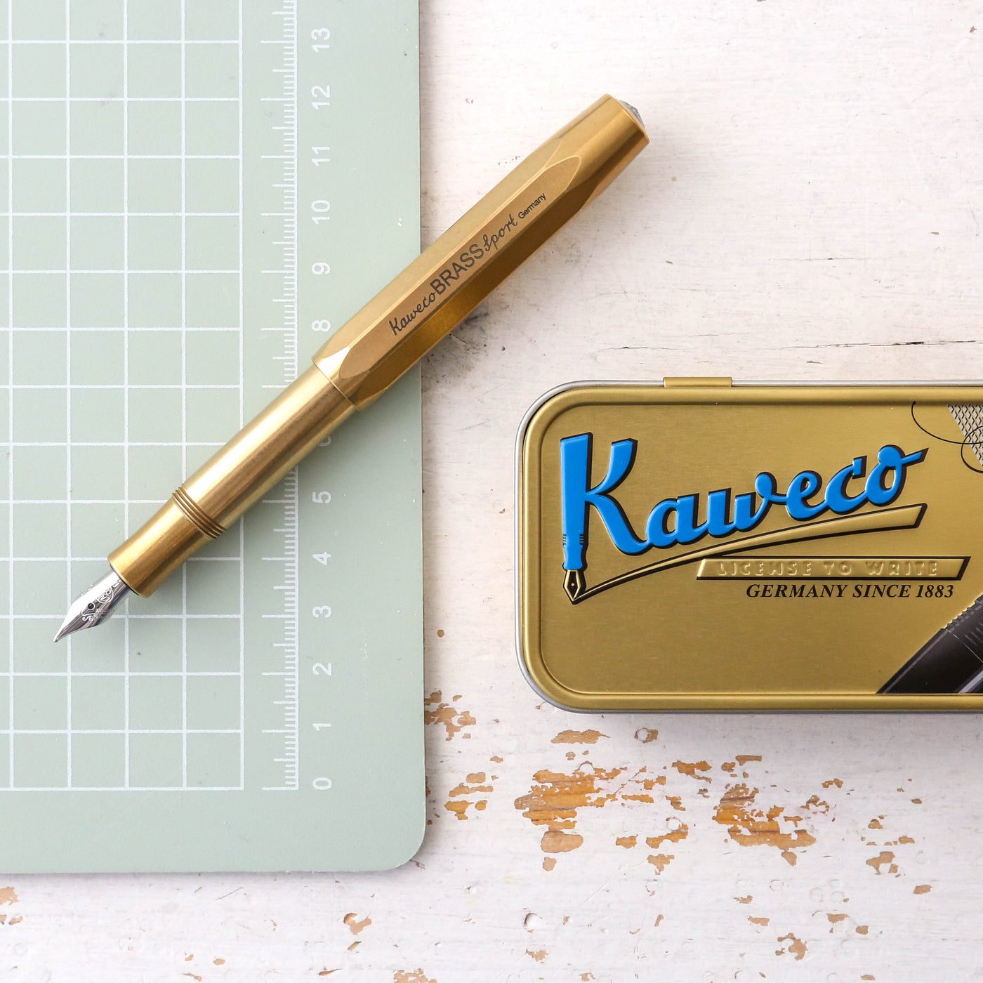 Kaweco Sport Brass Fountain Pen