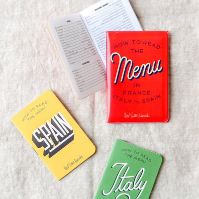 How To Read The Menu In France, Italy and Spain