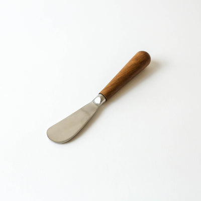 Teak and Stainless Butter Knife