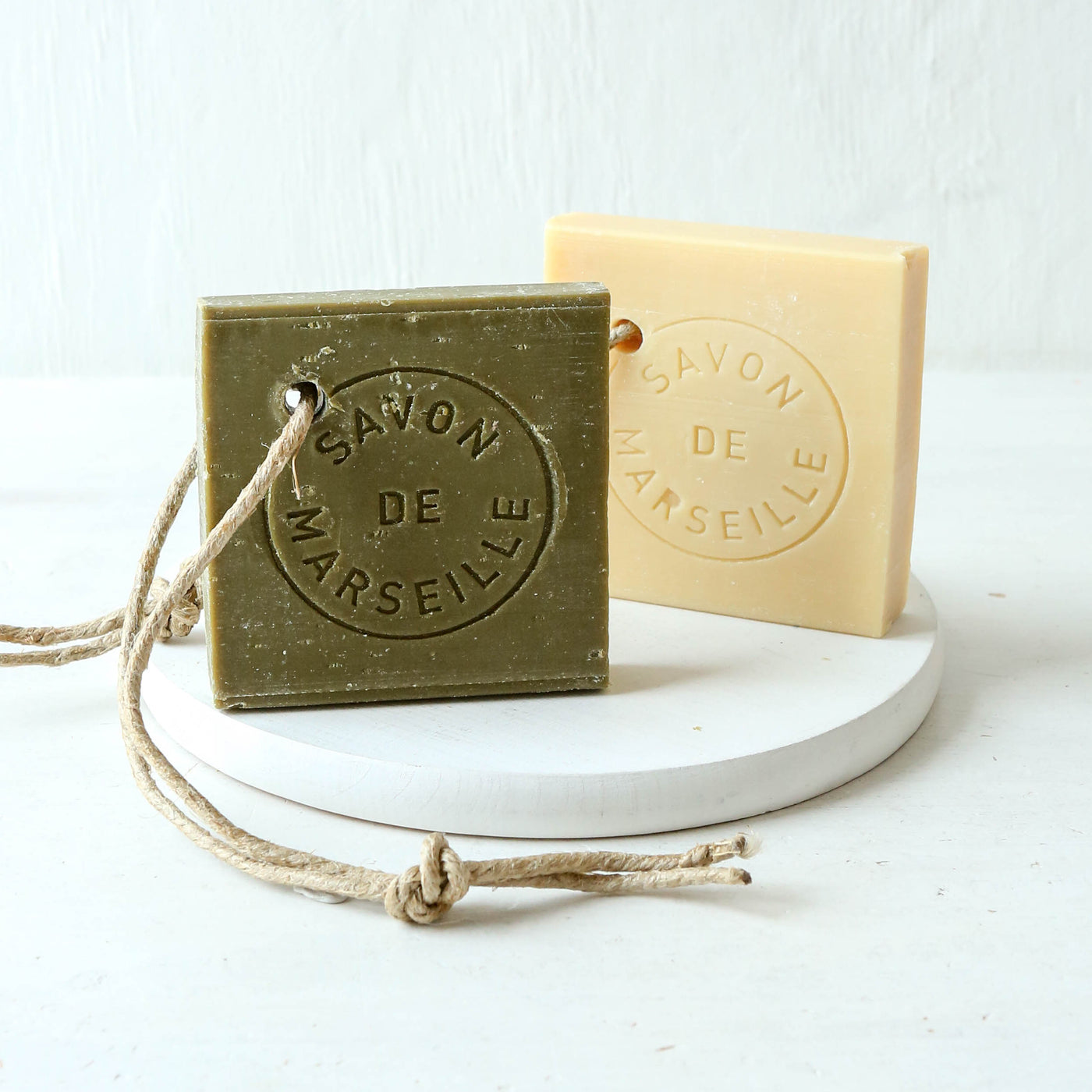 Traditional Savon de Marseille Soap on a Rope