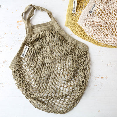 Organic Vegetable Dyed String Bag