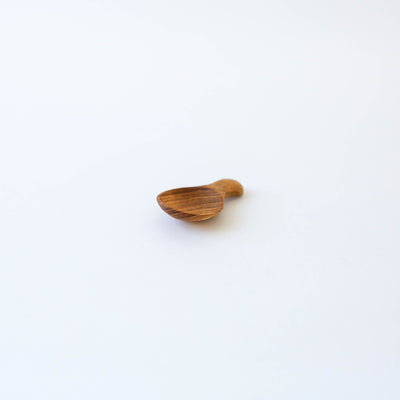 Round Teak Mini Scoop