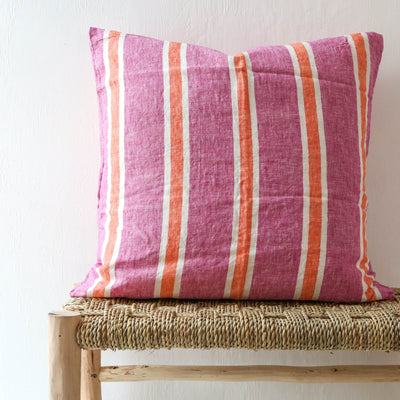 'Wildberry' Linen Cushion Cover