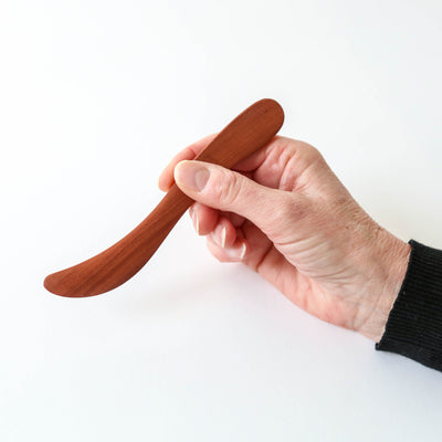 Wood Butter Knife or Spreader -Sapodilla Wood