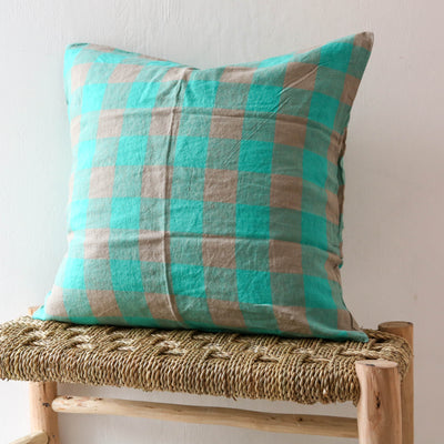 Havana Gingham Cushion Cover