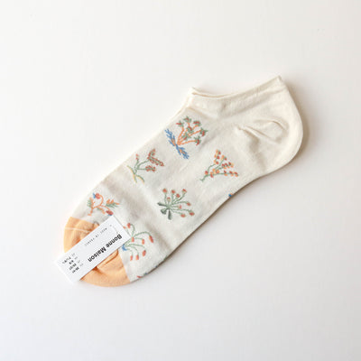 Bonne Maison Ankle Socks - Seedlings Natural