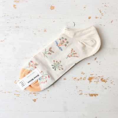 Bonne Maison Ankle Socks - Seedlings Natural