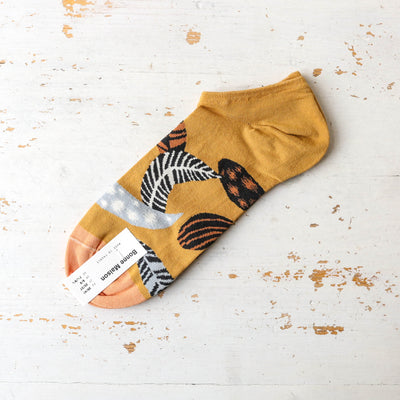 Bonne Maison Ankle Socks -  Feather Ochre