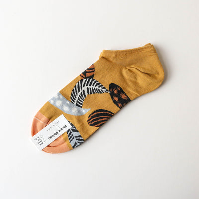 Bonne Maison Ankle Socks -  Feather Ochre
