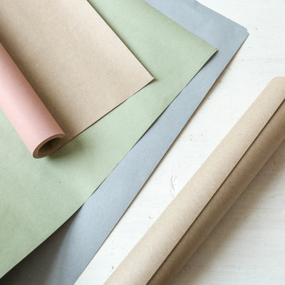 Recycled Paper Gift Wrap Roll