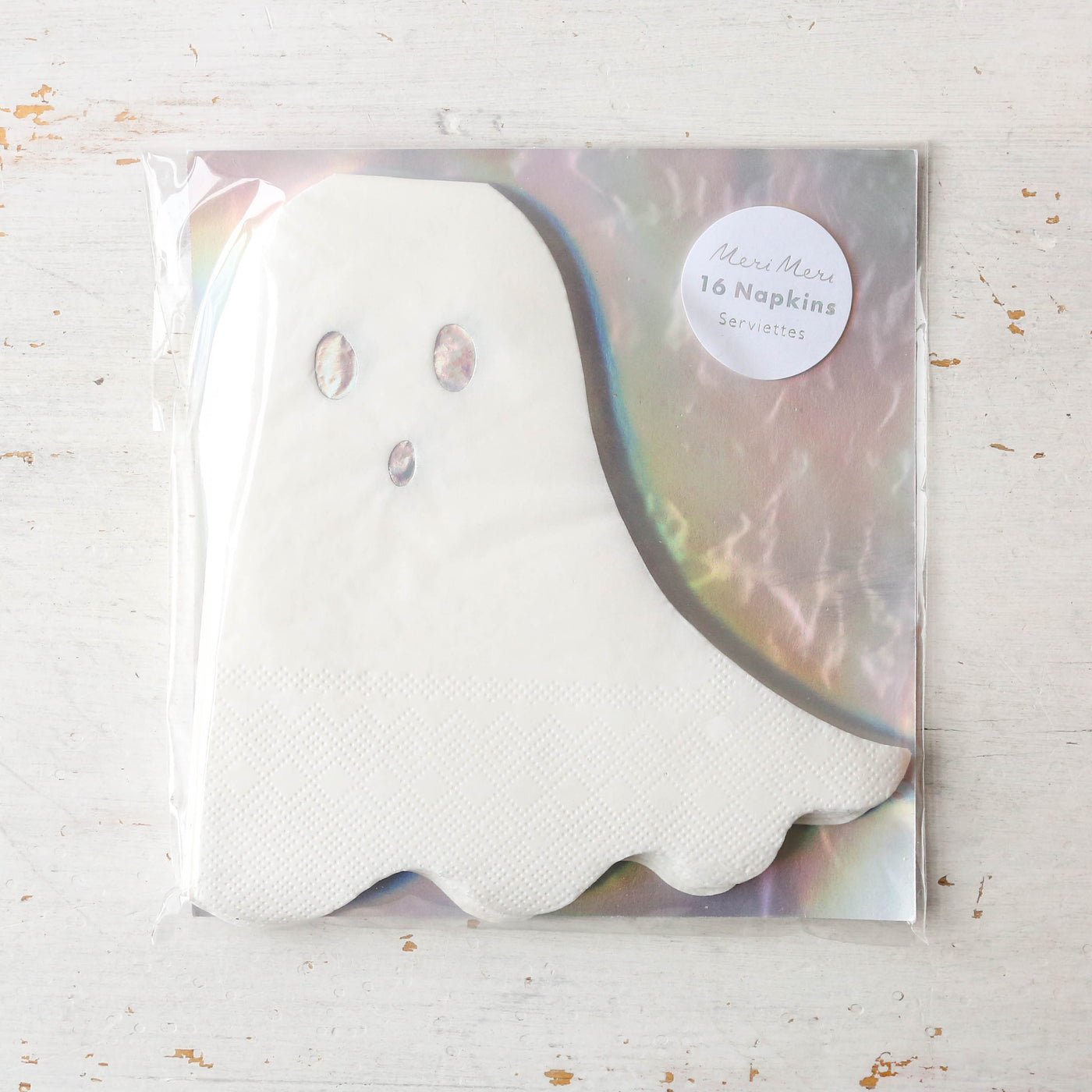 Holographic Ghost Paper Napkins